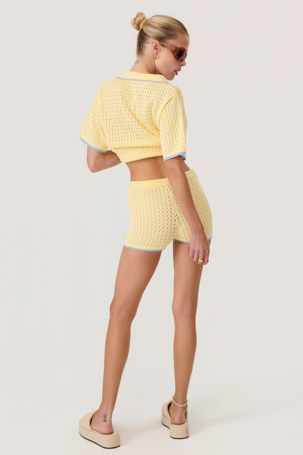 Mykonos Knit Shirt Butter Yellow - Eco-Certified