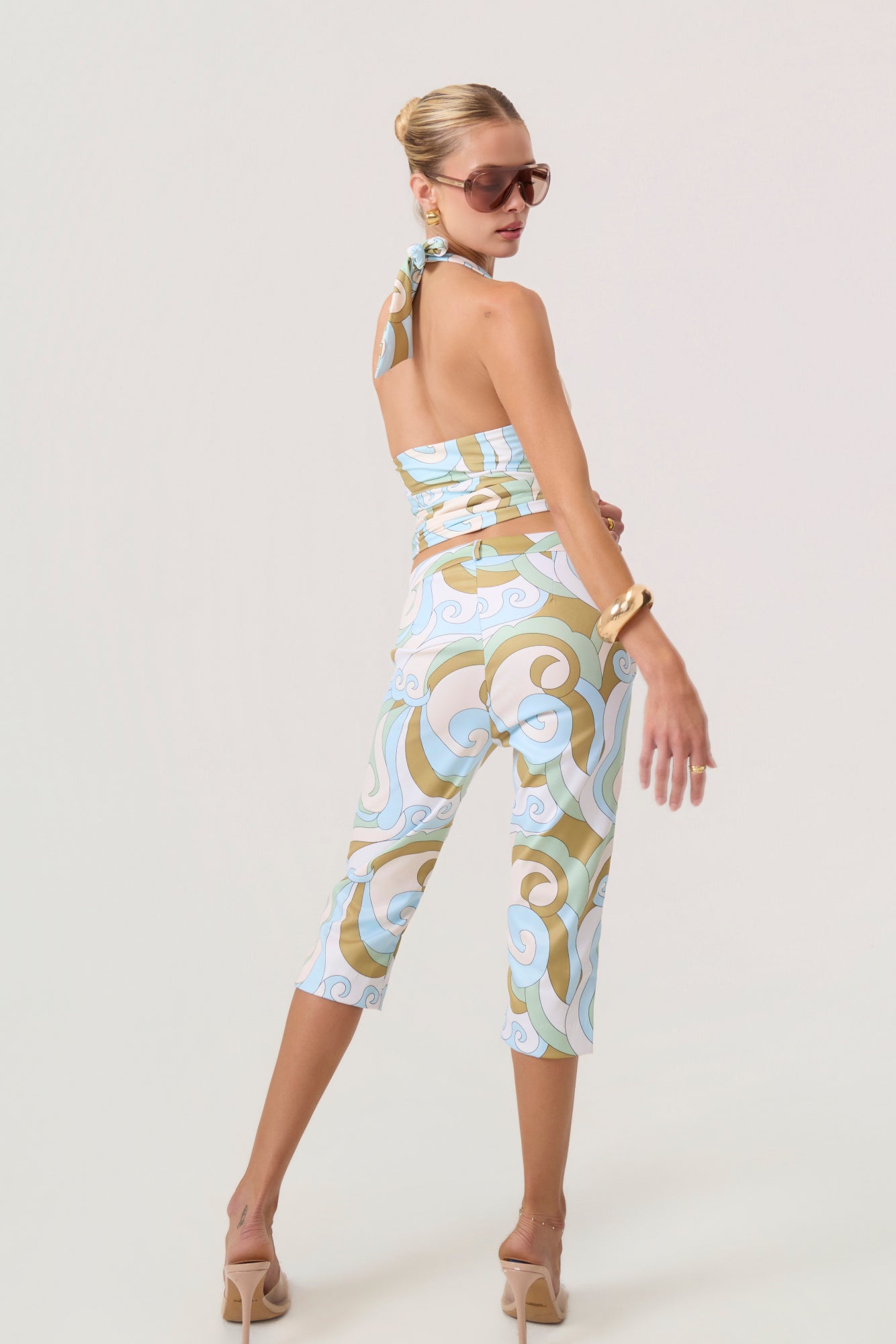 Laguna Capri Pants Multi - Eco-Certified