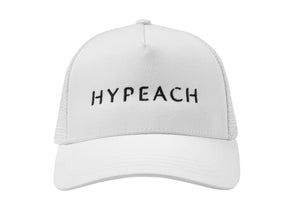 HYPEACH Trucker Hat White - Eco-Certified