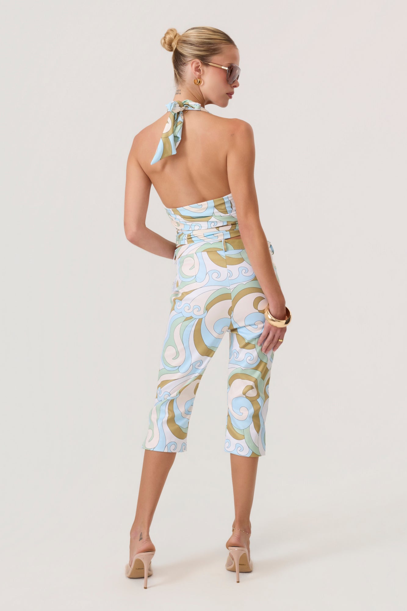 Pacifica One Piece Tube Top Swimsuit Multi - Eco-Certified