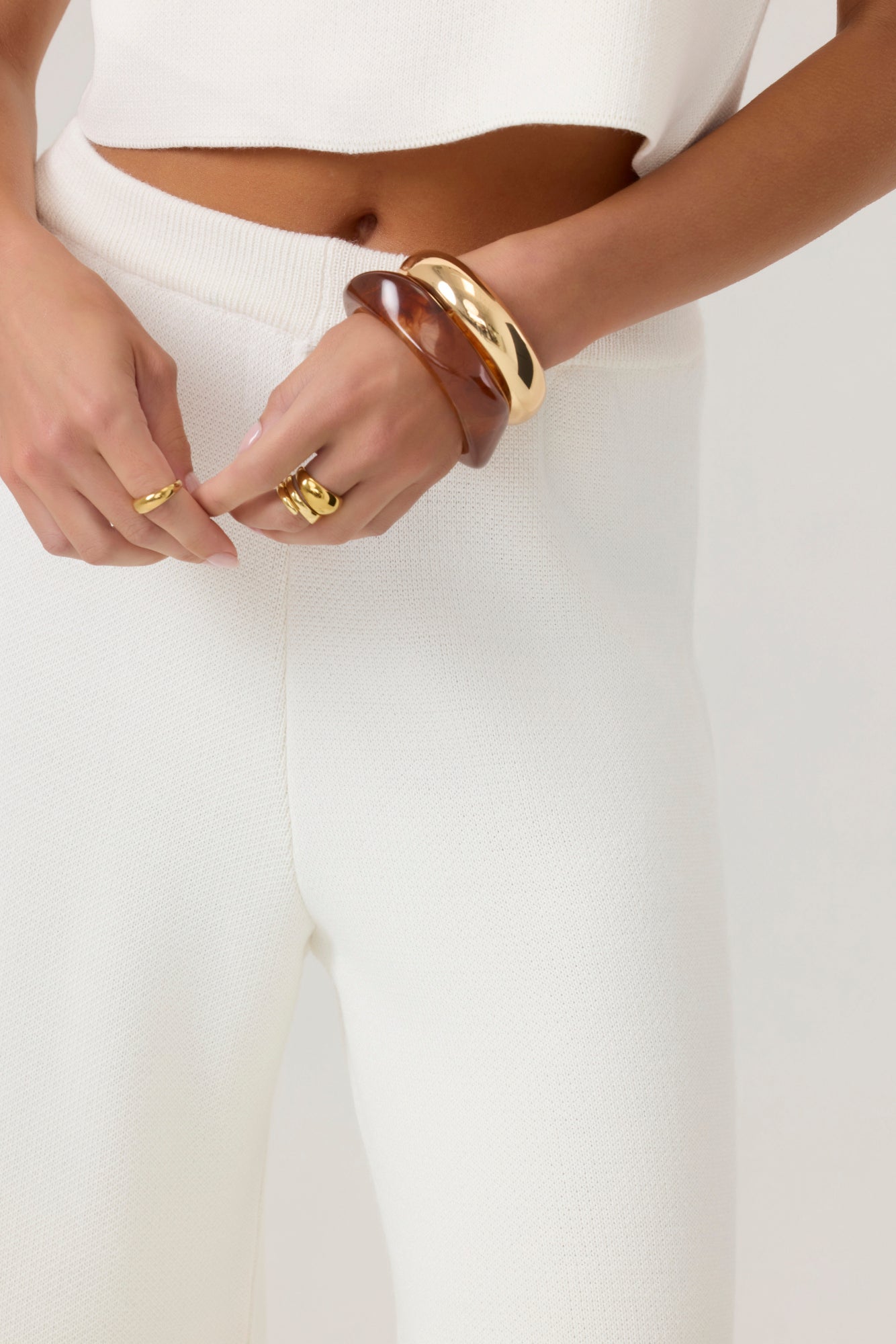 Cloud Knit Pants Ivory - Eco-Certified