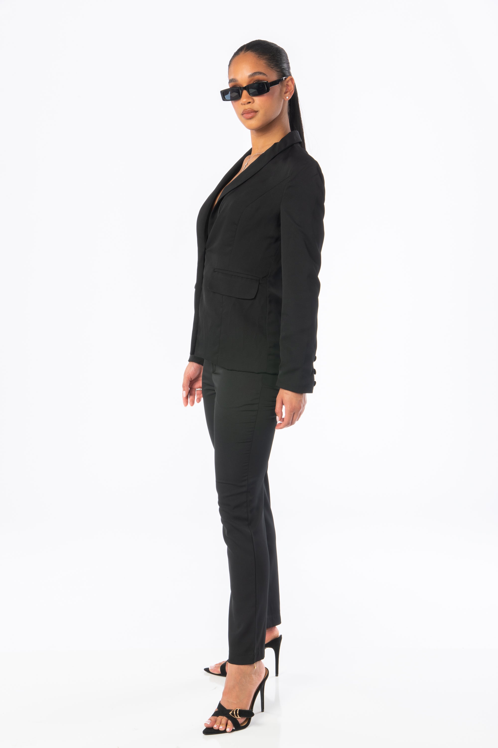 HYPEACH Boutique All Business Black Blazer L / Black / 100% Polyester