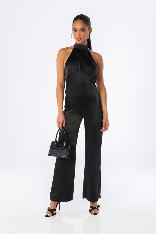 All Eyes on Me Black Jumpsuit Rompers & Jumpers HYPEACH BOUTIQUE 