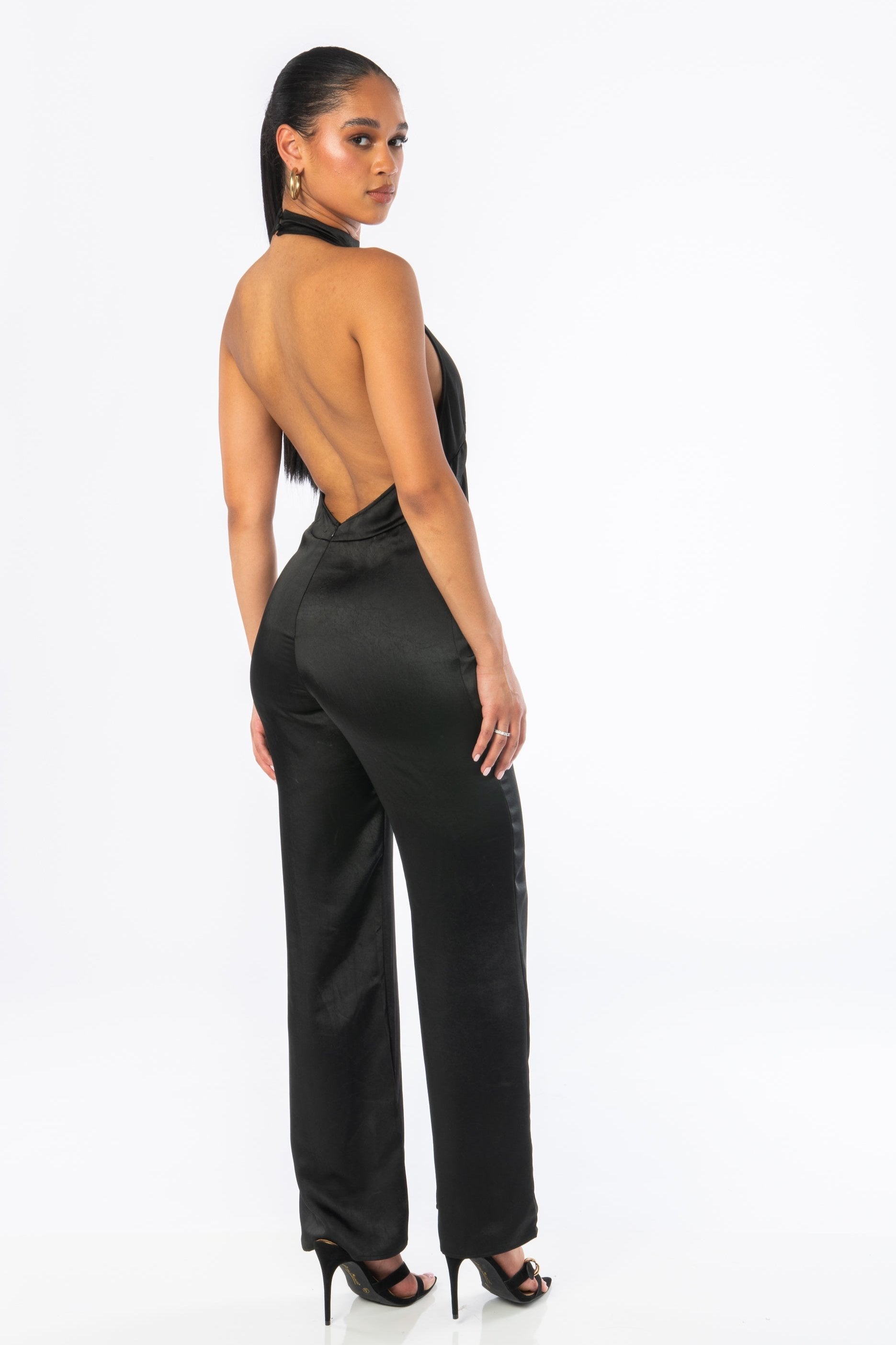 All Eyes on Me Black Jumpsuit Rompers & Jumpers HYPEACH BOUTIQUE 