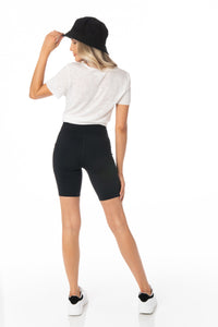 Black Biker Shorts - Hypeach Active Activewear HYPEACH 