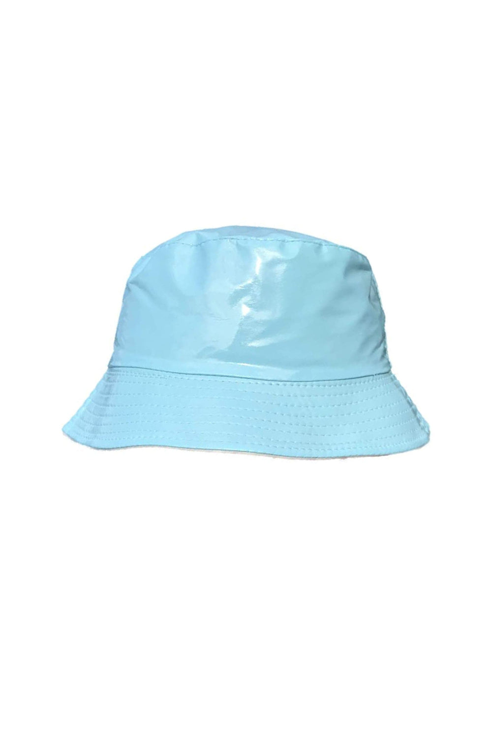 Blue Vinyl Bucket Hat Accessories HYPEACH BOUTIQUE 