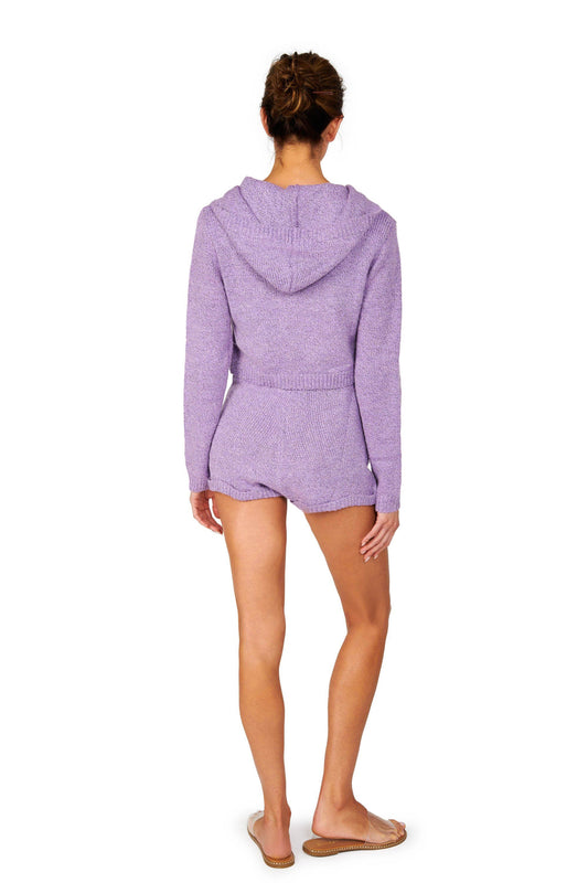 Boyfriend Sweater Brief Purple Shorts Bottoms HYPEACH BOUTIQUE 