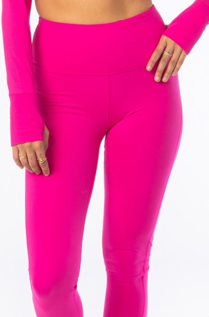 Pink hotsell essential leggings