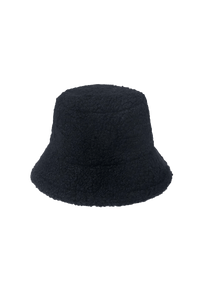 Fuzzy Bucket Hat Black Accessories HYPEACH 