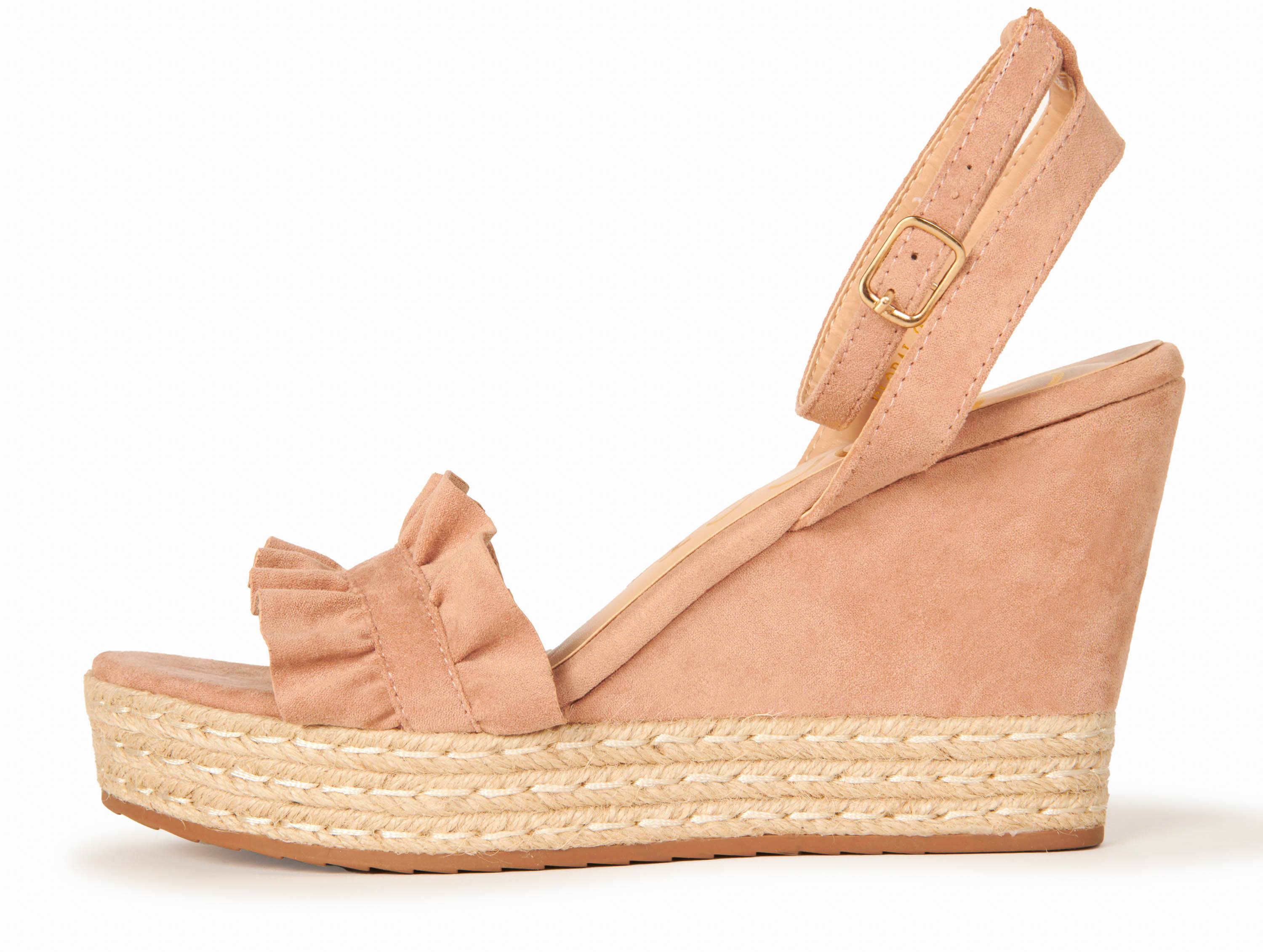 Mauve wedges hot sale