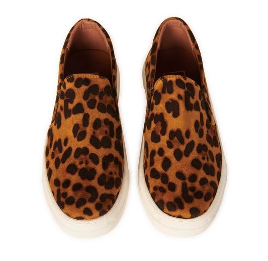 Suede Platform Slide Leopard Shoes HYPEACH BOUTIQUE 